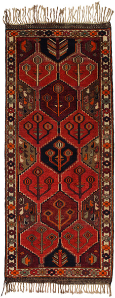 Bakhtiari - Qashqai Persian Carpet 334x138