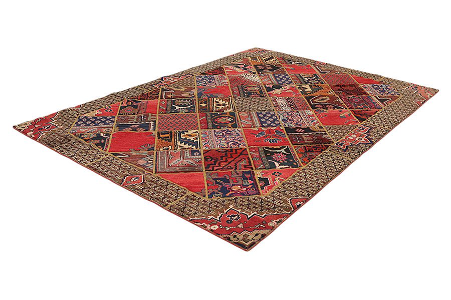 Patchwork Persian Carpet 300x213 - Picture 2