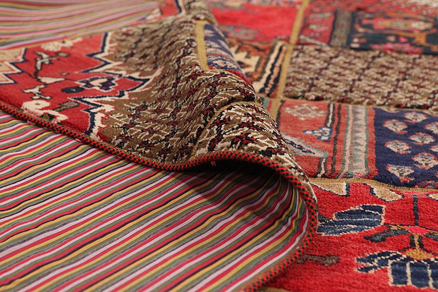 Patchwork Persian Carpet 300x213 - Picture 3