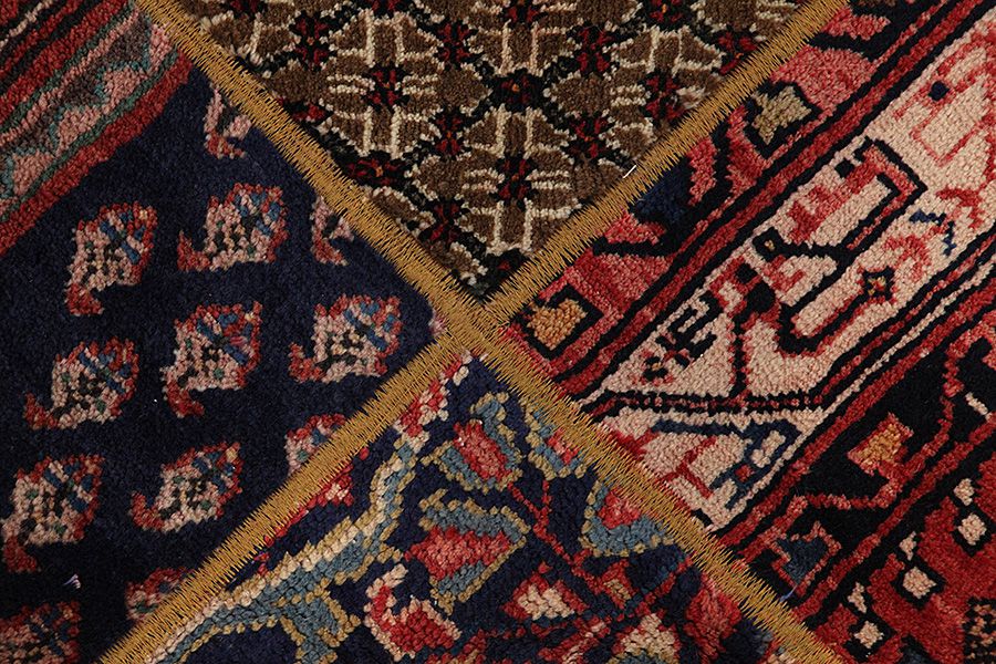 Patchwork Persian Carpet 300x213 - Picture 9