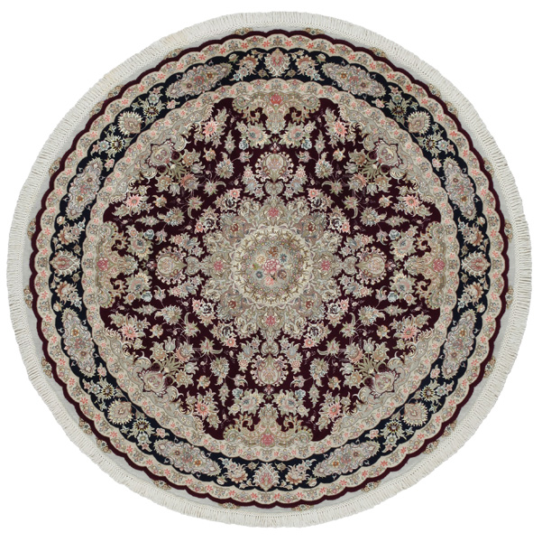 Tabriz Persian Carpet 202x202