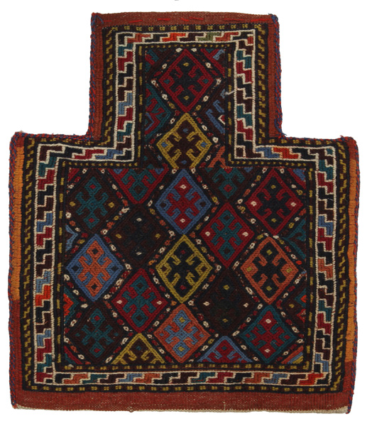 Qashqai - Saddle Bag Persian Carpet 44x39