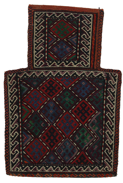 Qashqai - Saddle Bag Persian Carpet 51x35