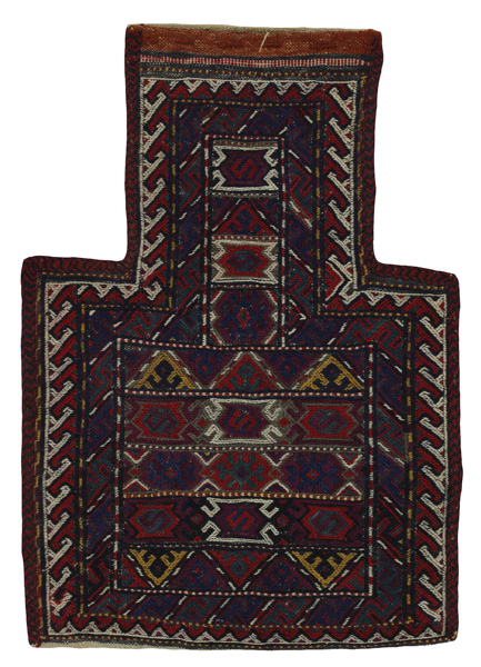 Qashqai - Saddle Bag Persian Carpet 51x36