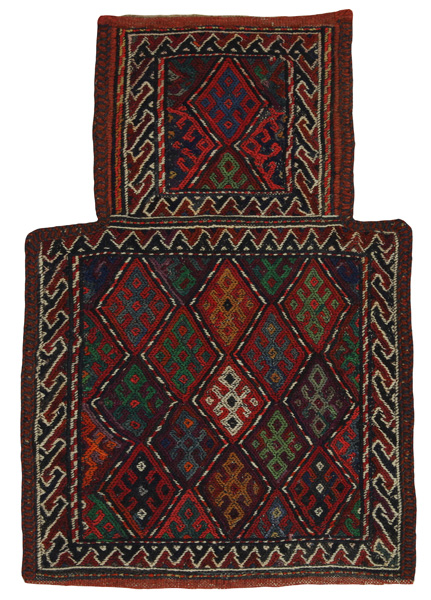 Qashqai - Saddle Bag Persian Carpet 49x34