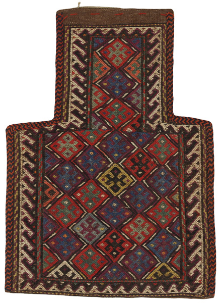 Qashqai - Saddle Bag Persian Carpet 52x38