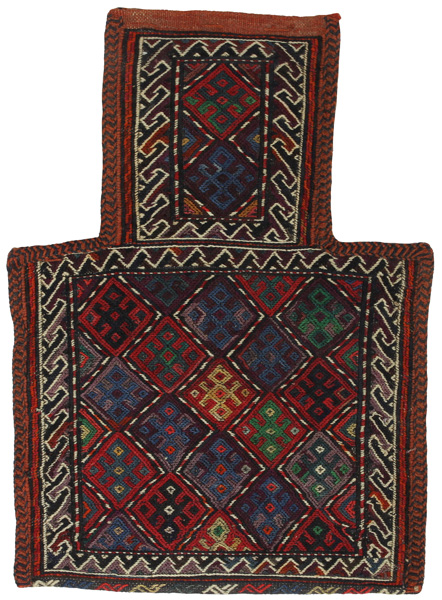 Qashqai - Saddle Bag Persian Carpet 51x36