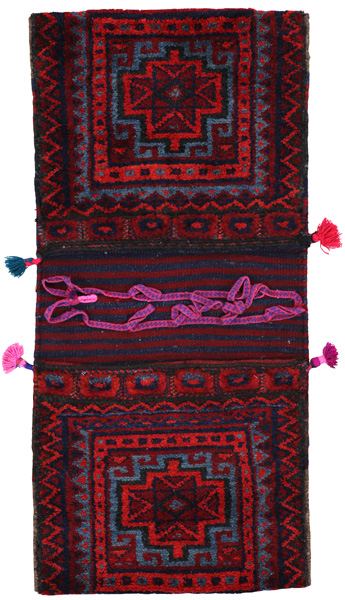 Jaf - Saddle Bag Persian Carpet 108x50