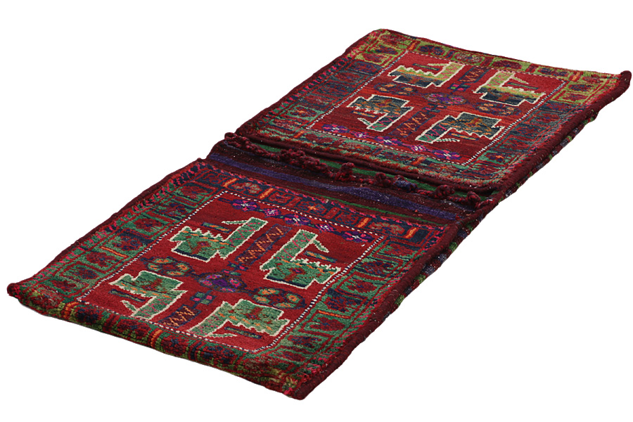 Jaf - Saddle Bag Persian Carpet 137x60 - Picture 1