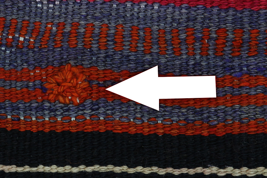 Jaf - Saddle Bag Persian Carpet 186x101 - Picture 5