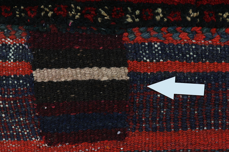 Jaf - Saddle Bag Persian Carpet 182x113 - Picture 6