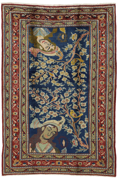 Bijar - Kurdi Persian Carpet 207x140