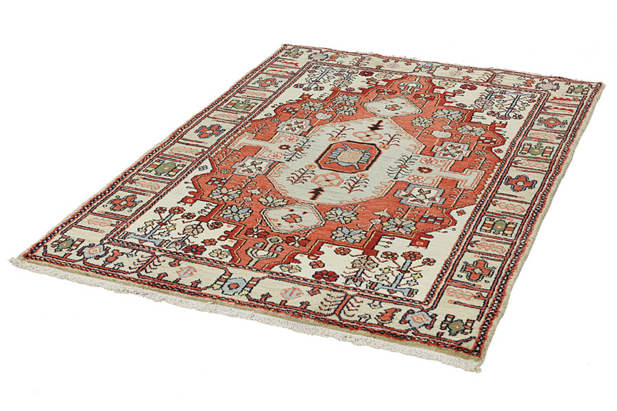 Joshaghan Persian Carpet 181x130 - Picture 2