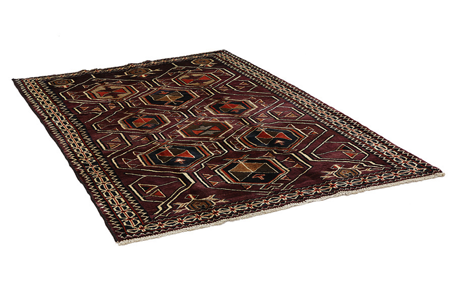 Gabbeh - Qashqai Persian Carpet 220x147 - Picture 1
