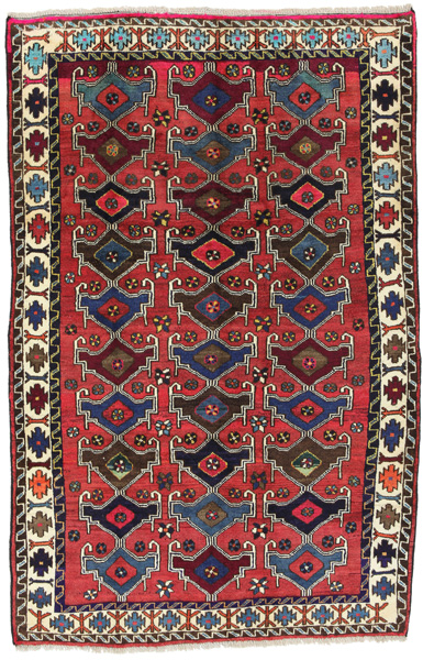 Gabbeh - Bakhtiari Persian Carpet 242x155