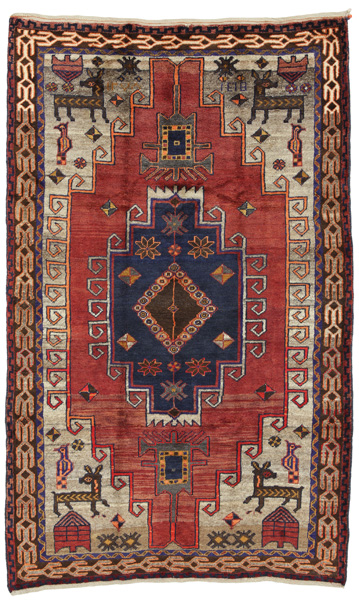 Gabbeh - Lori Persian Carpet 250x153