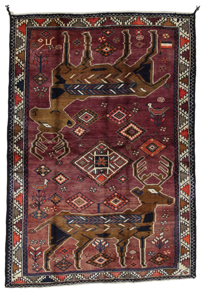 Lori - Bakhtiari Persian Carpet 200x140