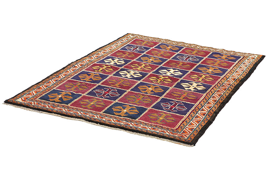 Bakhtiari - Qashqai Persian Carpet 203x140 - Picture 2