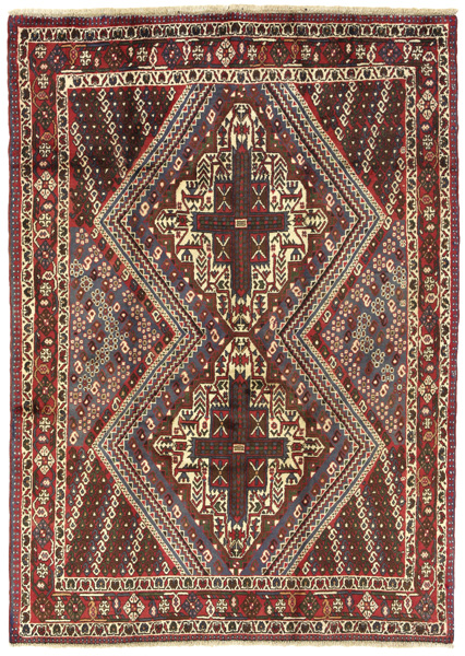 SahreBabak - Afshar Persian Carpet 185x132