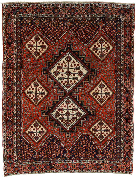 SahreBabak - Afshar Persian Carpet 212x162