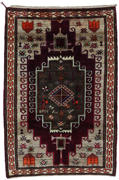 Gabbeh - Lori Persian Carpet 212x140