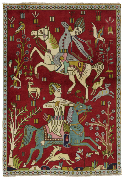 Tabriz Persian Carpet 142x100