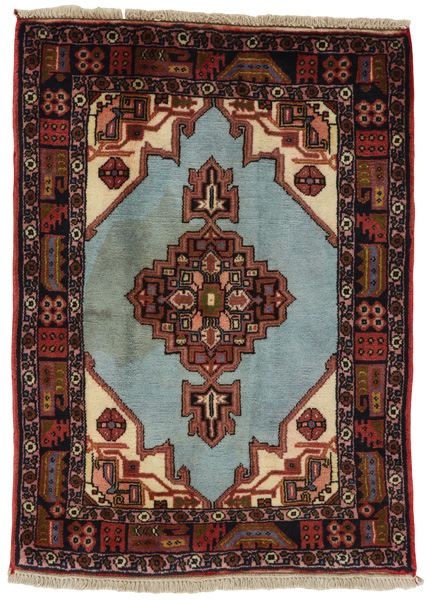 Bijar - Kurdi Persian Carpet 98x70