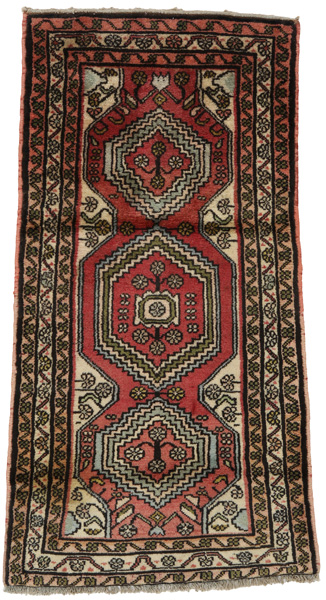 Koliai - Kurdi Persian Carpet 116x65