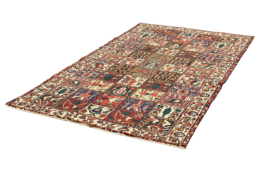 Bakhtiari - Garden Persian Carpet 286x150 - Picture 2