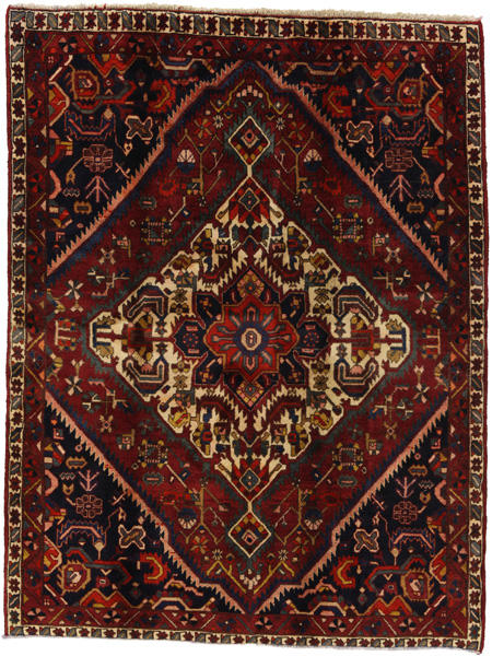 Bakhtiari Persian Carpet 205x154