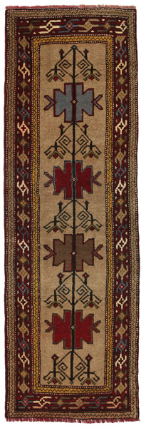 Gabbeh - Qashqai Persian Carpet 193x63