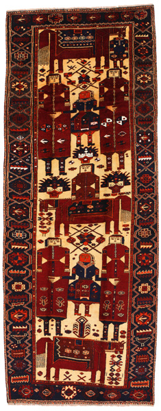 Bakhtiari - Lori Persian Carpet 406x153
