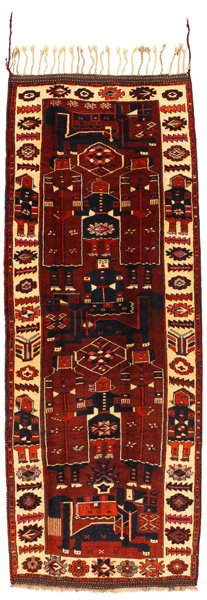 Bakhtiari - Qashqai Persian Carpet 394x145