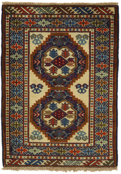 Koliai - Kurdi Persian Carpet 91x66