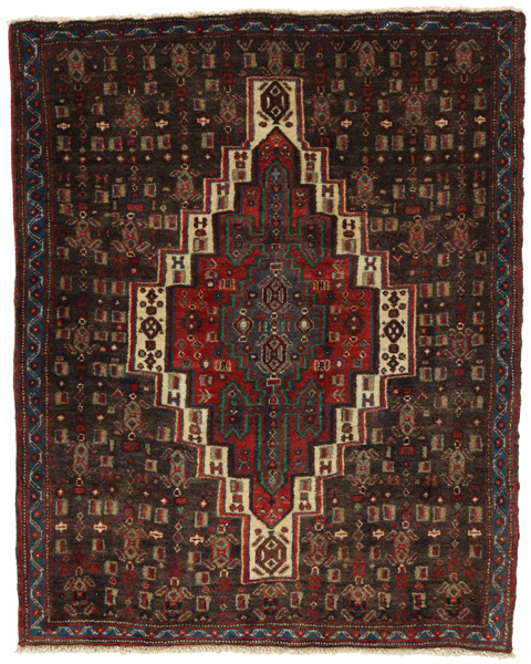 Senneh - Kurdi Persian Carpet 106x84