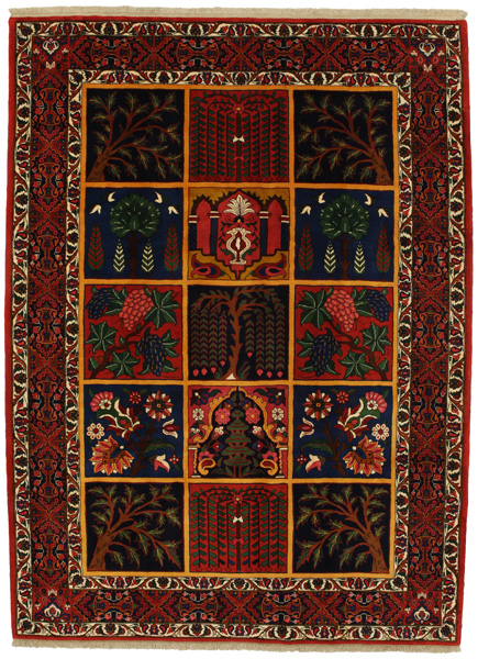 Bakhtiari - Garden Persian Carpet 302x220