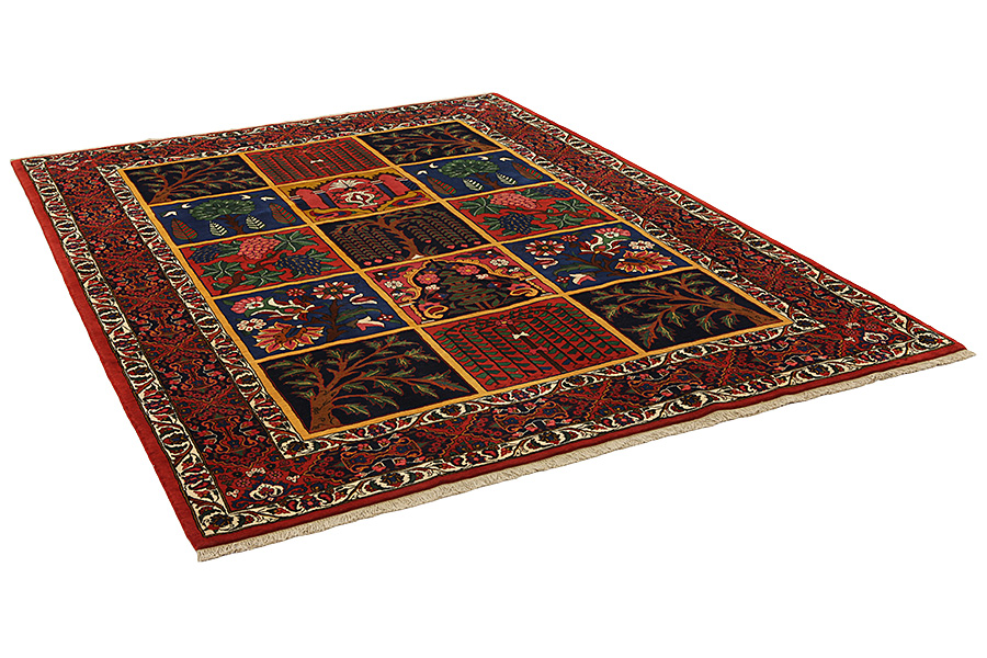 Bakhtiari - Garden Persian Carpet 302x220 - Picture 1