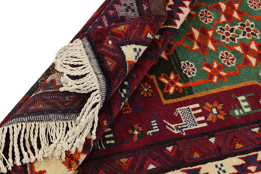 Koliai - Kurdi Persian Carpet 213x137 - Picture 4