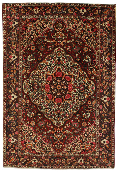 Bakhtiari Persian Carpet 303x207