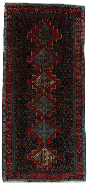 Senneh - Kurdi Persian Carpet 284x133