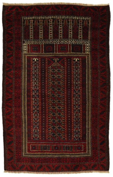 Baluch - Turkaman Persian Carpet 138x88