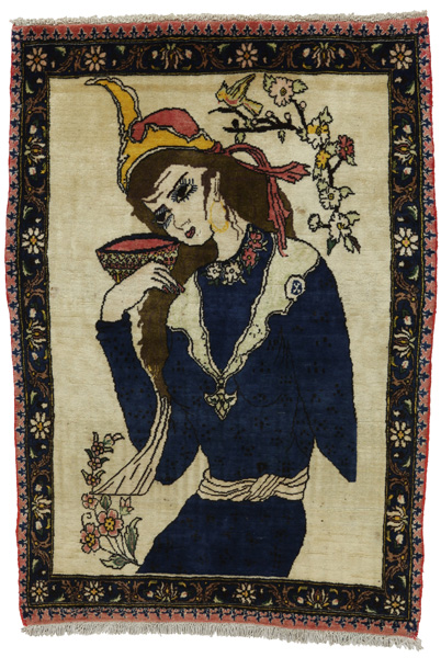 Sarouk - Farahan Persian Carpet 170x115