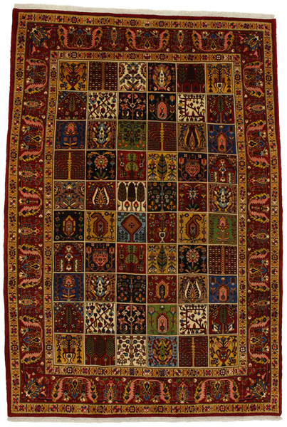 Bakhtiari - Garden Persian Carpet 314x210
