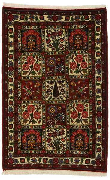 Bakhtiari Persian Carpet 157x103