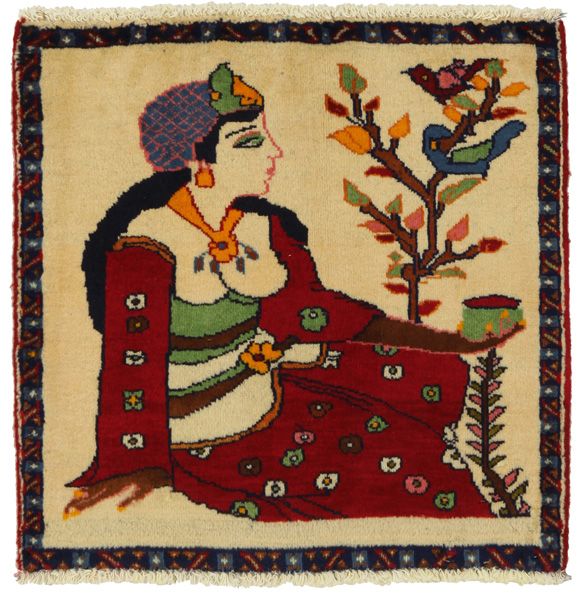Bijar - Kurdi Persian Carpet 66x66
