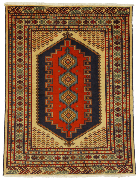 Bokhara - Turkaman Persian Carpet 153x118
