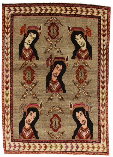 Qashqai - Gabbeh Persian Carpet 294x212