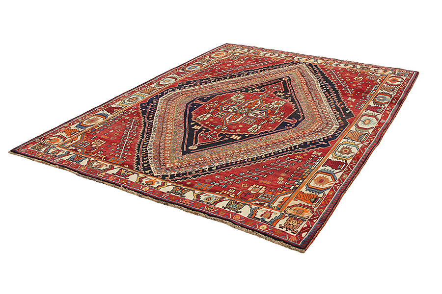 Qashqai - Shiraz Persian Carpet 290x208 - Picture 2