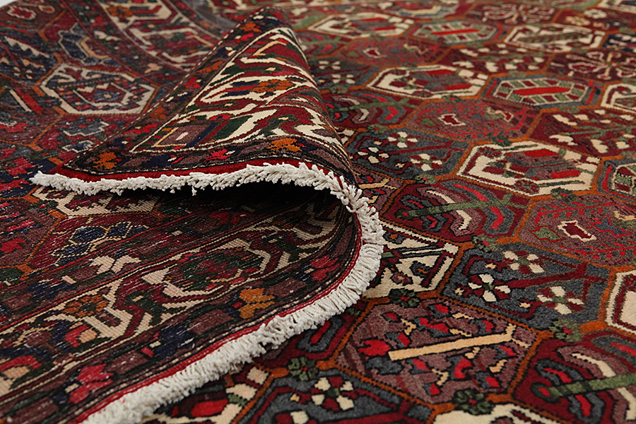Bakhtiari Persian Carpet 312x212 - Picture 4