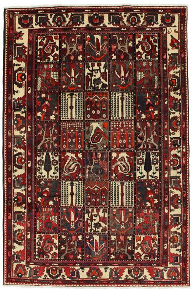 Bakhtiari - Garden Persian Carpet 313x207